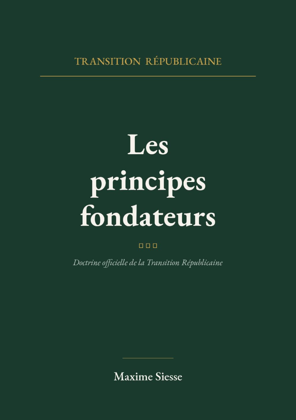 Transition Républicaine: Les principes fondateurs