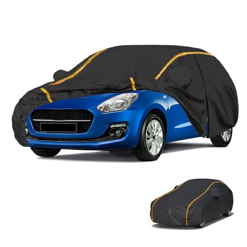Bâche Voiture Étanche pour Suzuki Swift(2004-2023) Housse de Protection Voiture Exterieur,Résistant à la Neige par Tous Les Temps, Coupe-Vent,Durable, et...