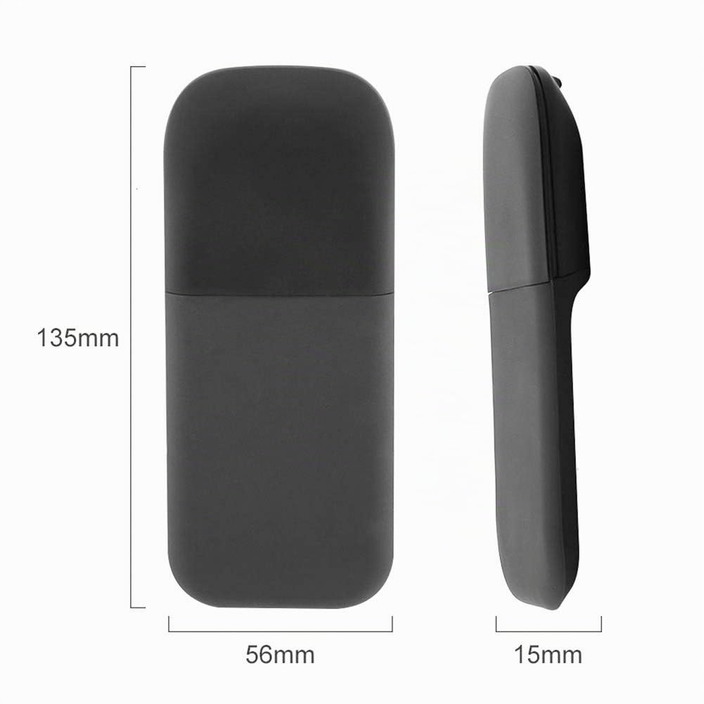 Souris Bluetooth Arc Touch, Souris de Voyage Bluetooth Pliable (BLACK)