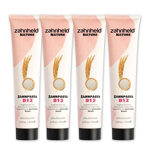 Zahnheld Nature Vitamin B12 Zahnpasta ohne Fluorid & Mikroplastik, vegan – Ansicht 1