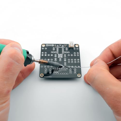 Electronic Dice Soldering Kit DIY LED Random Dice Circuit Kit 555 Timer CD4017, STEM Electronics Project Kit for Beginners Students Adults DIY Learning Kit School Engineering Project - Image 3