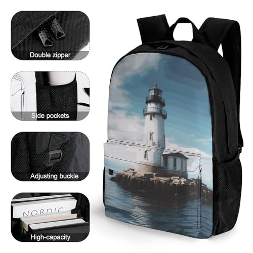 Mochila ligera deportiva de viaje para mujer y hombre miniatura 3