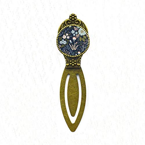 Marque-page fleur sauvage rétro une idée cadeau poétique pour lecteur
