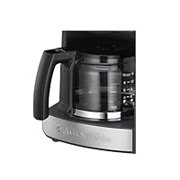 Russell Hobbs Ersatzglaskanne [für Kaffeemaschine Grind & Brew 25610-56] Kaffeekanne Glas für Filterkaffeemaschine 700372