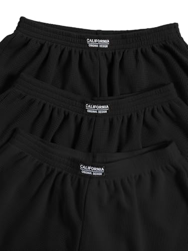 Image of SOLY HUX Women's Summer Shorts 3 Packs Casual Comfy Shorts Sets