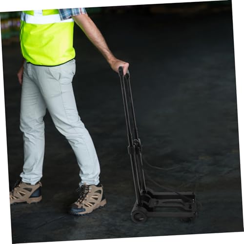 Chariot utilitaire double roues durable et pliable pour le shopping - 7