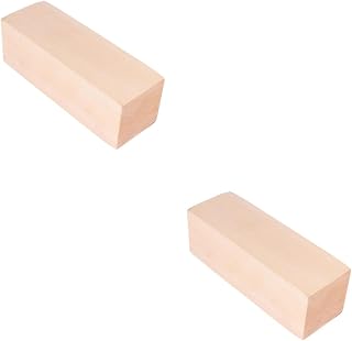 2 Peças Fatias De Madeira Para Artesanato Fatias De Madeira Natural Blocos De Madeira Sem Pintura Centro De Mesa Talhar Blocos De Madeira Blocos De Madeira Inacabados Fatias De