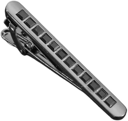Men's Premium Luxury Crystal Agate Tie Clip Fashionable Characteristic Suit Pin Zirconium