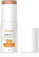 Photoage Stick, Filtro Solar com Cor em Bastão, FPS99 e FPUVA35, Proteção UVA e UVB, Fórmula com Ácido Hialurônico, Acabamento Mate, Cor D Médio, 16g