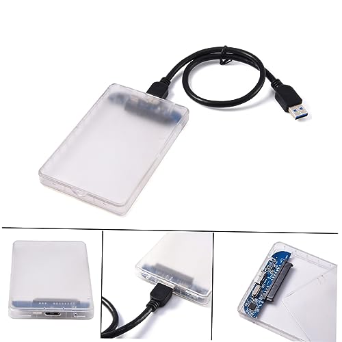 Caja externa para disco SSD 2.5" con indicador LED y controlador IS621 miniatura 7