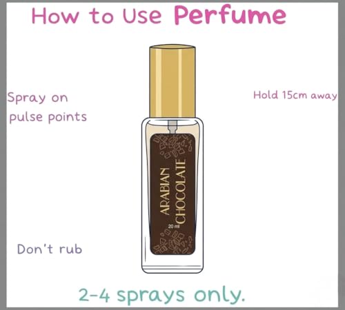 Image of DAEMONIC Arabian Chocolate Perfume, Unisex, 20 ml | Luxurious Chocolate and Cocoa Notes, Long-Lasting, Travel Size