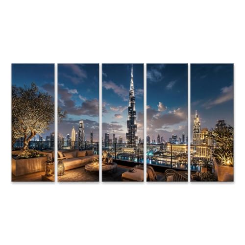 Tableau sur toile Burj Khalifa islandburner pour décorer un grand mur