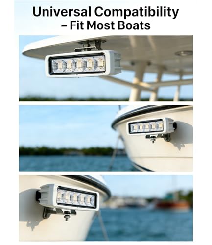 Éclairage LED bateau étanche anti-brouillard pour pont 12V