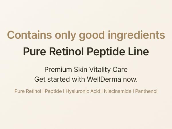 WELLDERMA Retinol Peptide Restore Serum, 30mL / 1.01 fl.oz – Hydrating & Balancing Ampoule with Collagen Complex and Niacinamide - Image 3