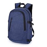 ★ gran capacidad: 3 bolsillos principales y 8 pequeños bolsillos interiores y 2 bolsillos laterales selladas proporcionan espacio para ordenadores portátiles, bolígrafos, llaves, carteras, libros, ropa, botellas.
