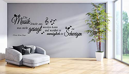 Motivationsspruch-Wandaufkleber – Vinyl, Wiederverwendbar, Für Zimmer & Büro