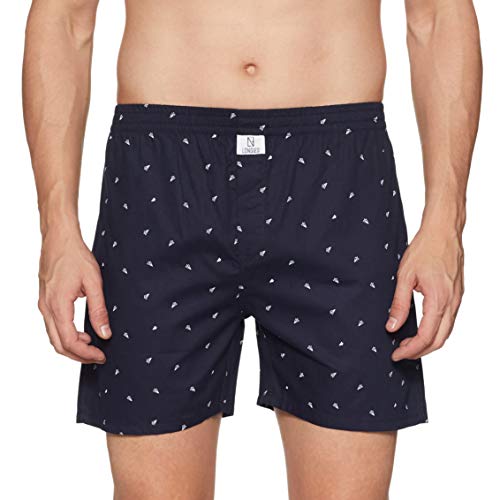 Image of Longies Men's Cotton Printed Regular Boxer Shorts