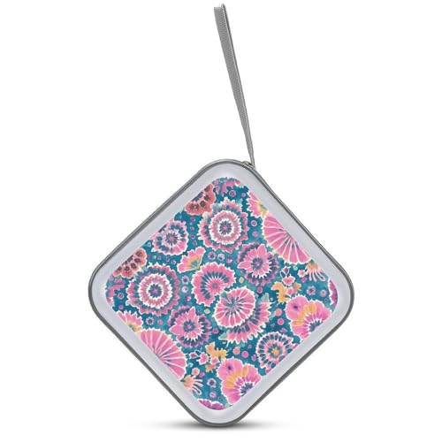 Portátil estuche para CD de plástico duro antichoque con diseño juvenil 4