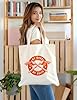 XIARON High-definition printed tote bags My Gun My Rules Citation Gun Store 340g/m² thick fabric Reusable M Orange #1