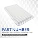 OXCANO CA9894 Engine Air Filter Compatible with Mazda 2 2011 2012 2013 2014 1.5L Replacement for ZJ0113Z40
