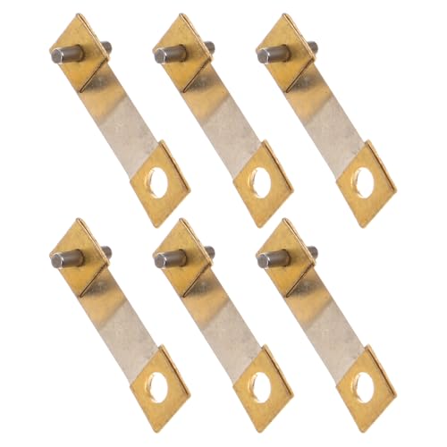 Prestazioni stabili: combinando la molla oscillante del pendolo dell'orologio meccanico con le molle di sospensione del pendolo per l'orologio da terra, queste parti garantiscono una misurazione del tempo estremamente stabile e senza errori, ricambi per orologi, parti di ricambio per orologi