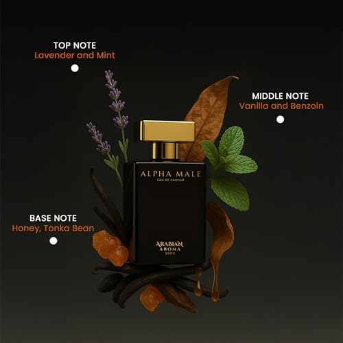 Image of Arabian Aroma Imperial Combo Perfume For Men, Premium And Long Lasting Fragarance, Eau De Parfum, Old Money, Alpha Male, Blue Ocean. (Pack of 3)
