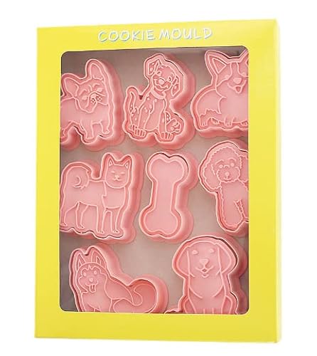 3D クッキー型 クッキー型 抜き型 お菓子 動物 製菓 キッチン 製菓用品 (犬)