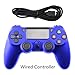 Produktbild NHSCDZ Gamepad,Wired Gamepad für Playstation Sony PS4 Controller Joystick Joypad Steuerung für DualShock Vibration Joystick für Playstation 4, Blau, China