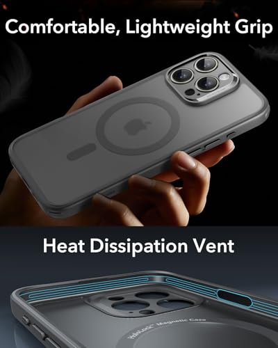 image for ESR for iPhone 16 Pro Case (4 in 1) Set, Translucent Matte Case with S