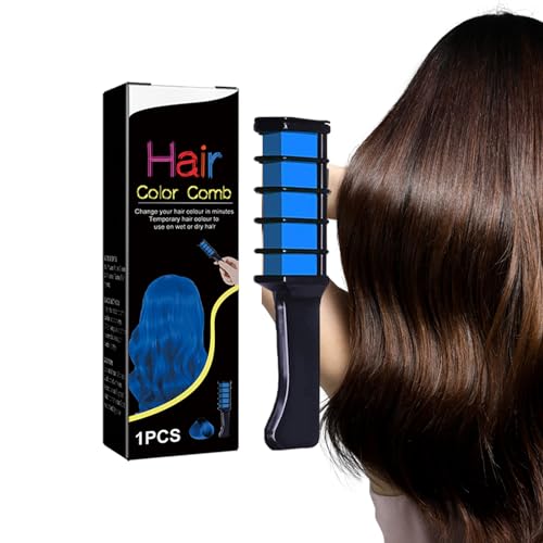 Tinte temporal para el cabello, tinte temporal, color temporal lavable, regalos de maquillaje para niños, peine de tiza para el cabello, cumpleaños, cosplay, accesorios de fiesta de bricolaje Boiler