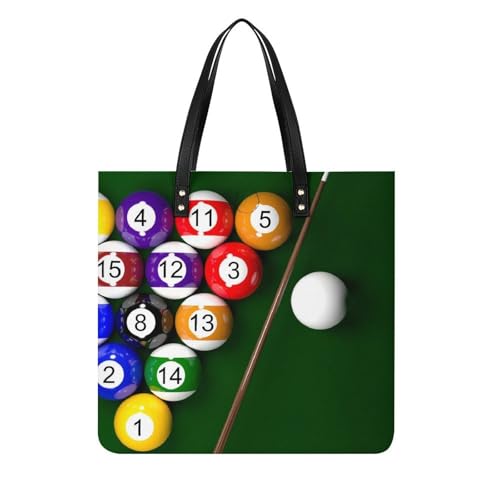 Sac shopping billard pour femmes le grand tote bag idéal pour vos voyages et escapades