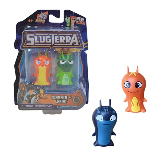 Slugterra, 2 Personnages, 4,5 cm, Modèle aléatoire, pour Les Enfants à partir de 4 Ans, LUU00, Multicouleur