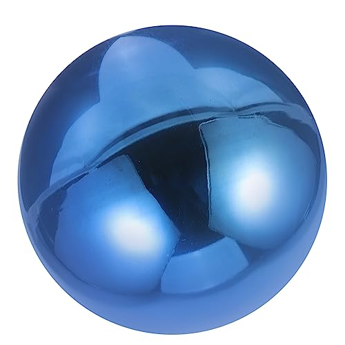 TOPBATHY Boule Réfléchissante en Acier Inoxydable 150 Mm Bleu Profond Boule Polie Miroir De Jardin Extérieur pour Pelouse Et Patio Ornement Décoratif