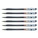 Produktbild Pilot 6 Kugelschreiber G1  07 mittlere Spitze Tinte Gel schwarz