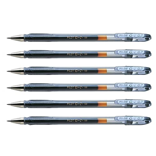 Stylos à bille G1-07 PILOT en lot de 6 pour organiser votre bureau au quotidien