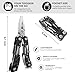14-In-1 Multitool with Safety Locking, Professional Stainless Steel Multitool Pliers Pocket Knife, Bottle Opener, Screwdriver with Nylon Sheath ，Apply to Survival,Camping, Hunting and Hiking
