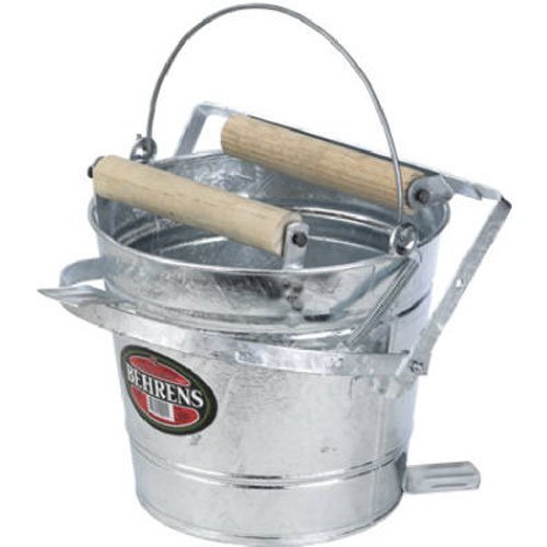 Preisvergleich Produktbild Behrens Galvanized Mop Bucket with Rollers, 3-Gallon by Behrens