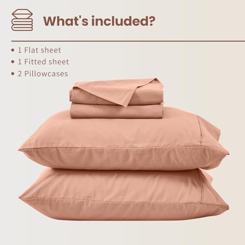 Image of Bedlifes 100% French Linen King Bedding Set - 18-24 inch Extra Deep, 4-Piece | Soft & Durable, Breathable & Cooling, Flax Linen Sheet, OEKO-TEX Certified, Moisture Wicking, Easy Care, Machine Washable