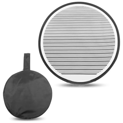 HiYi Dent Repair Line Dent Foldable Lined Dent Reflector Board Cloth Portable Flexible Reflector Line Board Scratch for Dent Remover Automotive Dent Fix Tools Dent Panel Striped Light Board (35CM) Cover