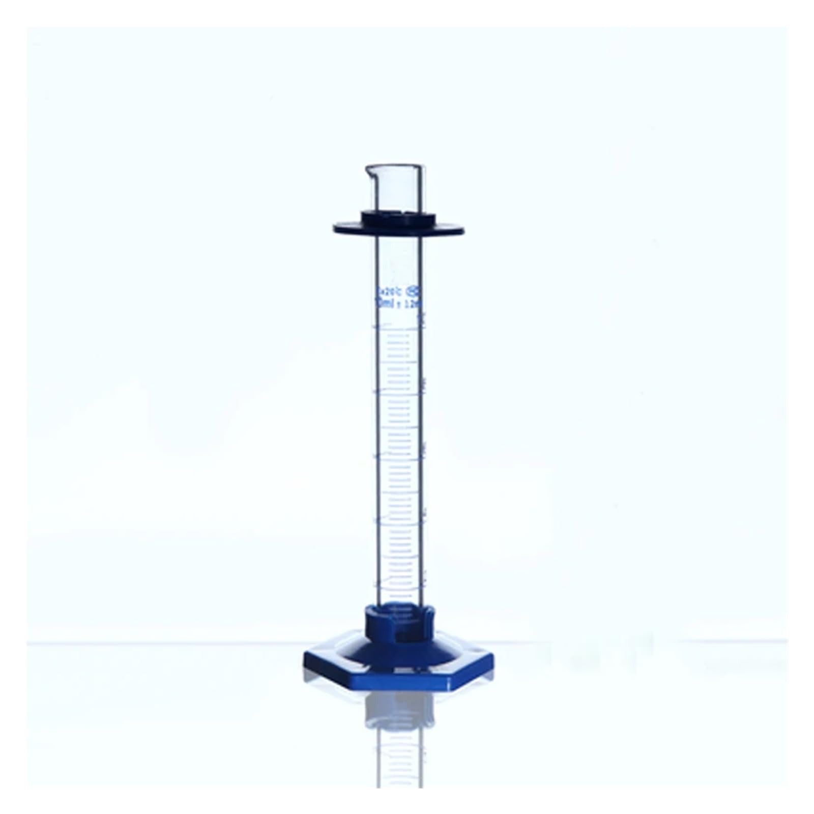 Glas Becherglas Kegelkolben Set, 3 Teile/Paket 10 mL Hexagonal Glas messzylinder Borosilikat