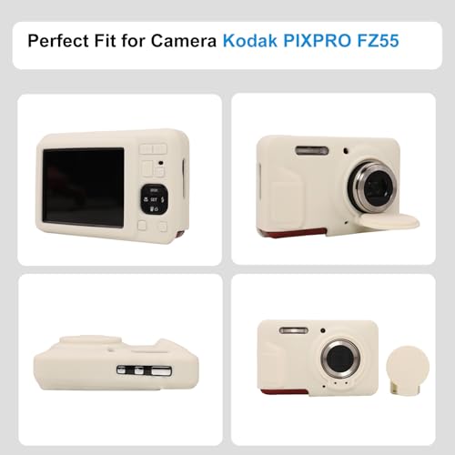 Funda de silicona para cámara Kodak Pixpro FZ55 miniatura 2