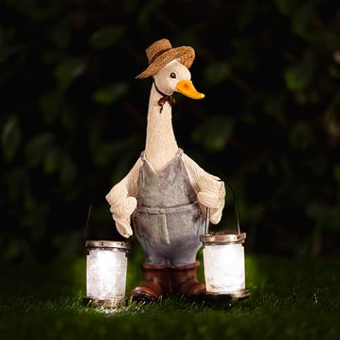 Garden Mile Solar Duck Lantern Ornament Cover