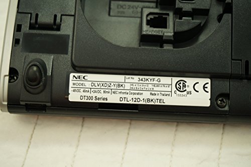 Teléfono digital con display NEC DTL-12D-1 negro miniatura 6