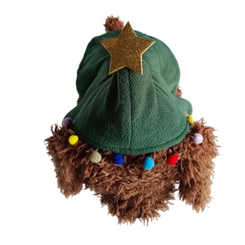 Disfraz para perro Garneck talla M color verde miniatura 5