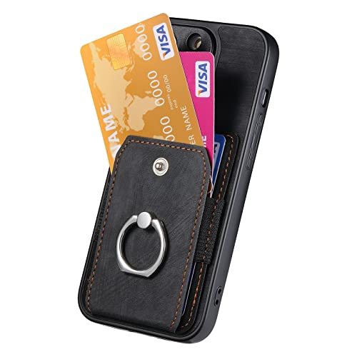 Capa flip para celular Compatível com iPhone XR Case, Kickstand e Drop Protection Case Capa protetor