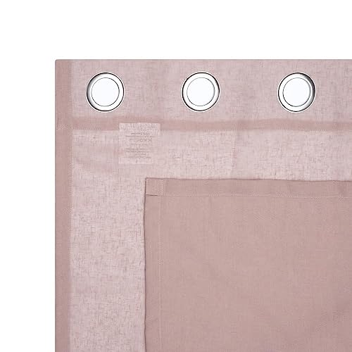 Image of Wakefit Curtains 9 feet Long Set of 2, Curtains for Bedroom /Living Room, Door Curtains 9 feet, Sheer Curtains, Polyester Curtains, Decoration Items for Home Decor (Tan Brown)