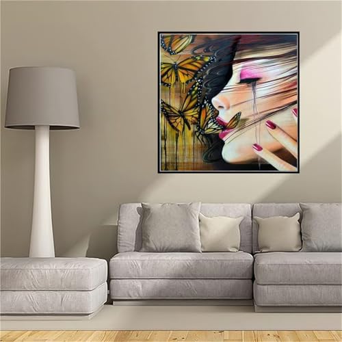 Peinture Diamant 5D Grand Format anti-stress pour Rompre la Solitude et Décorer sa Maison