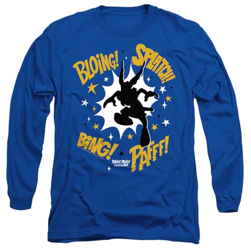 T-Shirt Long Sleeve Astérix Obelix Combat Coupe Droite Unisexe