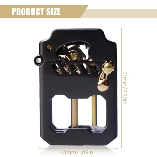 Briquet durable en métal pour ne jamais manquer de carburant