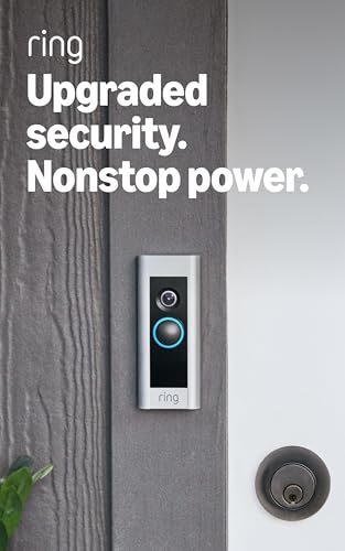 Like-New Ring Wired Doorbell Plus - Upgraded, with added security...